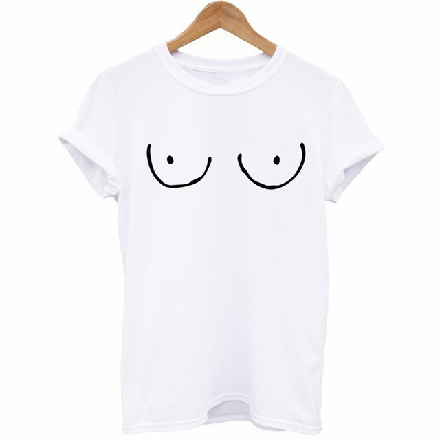 2017-Fashion-Womens-T-Shirt-Funny-Print-Boob-Tee-Shirt-Tit-Breast-T-shirt-Emoji-Tees.jpg_640x640